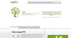 Desktop Screenshot of organicpr.com